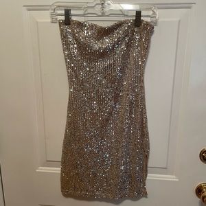 Sparkly cocktail dress